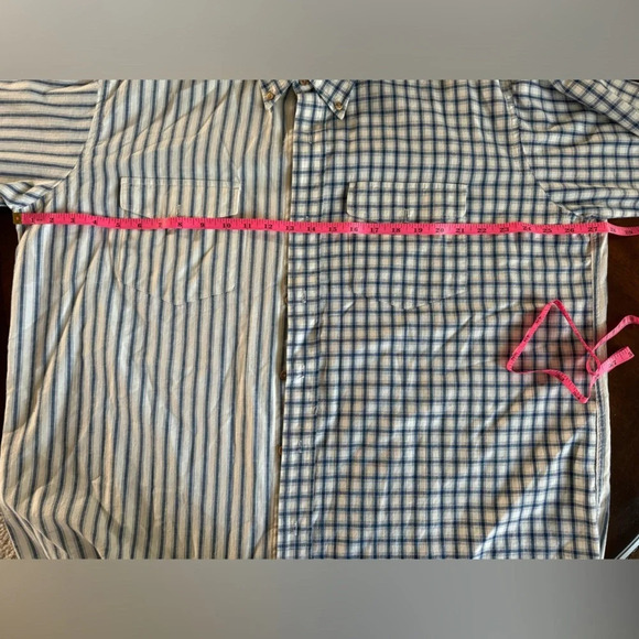 Ruddock VNTG Western Shirt Button Down-100% Cotton w/ Extra Long Tail-Made USA - Picture 4 of 8